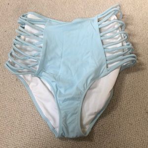high waisted bikini bottoms